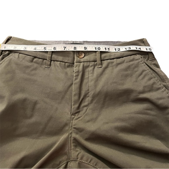 Express Skinny Chinos pants, army green color size W29/L32. Excellent condition - Picture 10 of 12
